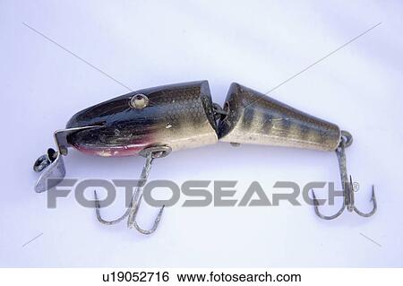 Stock Photograph - sinker, heddon, spook, runt, river, vintage. Fotosearch