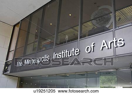 Stock Photography - theatre, minneapolis, childrens, arts, institute, entrance. Fotosearch