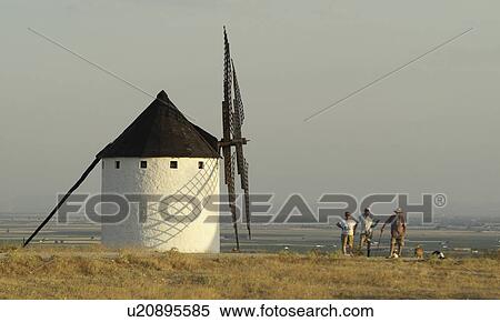 Stock Photography - toboso, oil, spain, mill, stone, olive. Fotosearch