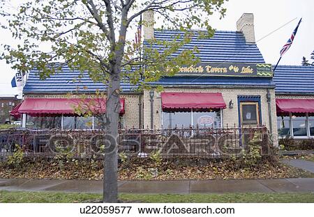 Stock Photo - usa, benedicts, minnesota, duluth, tavern, sir. Fotosearch