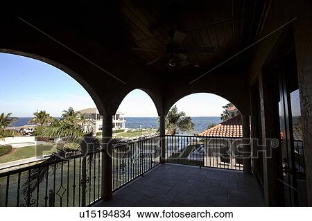 Picture - usa, outdoor, florida, scenic, patio, beautiful. Fotosearch