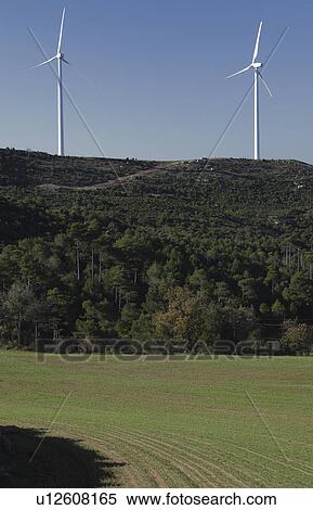 vilanova, turbines, digital, spain, windmills, wind View Large Photo Image Stock Photography - vilanova, turbines, digital, spain, windmills, wind. Fotosearch