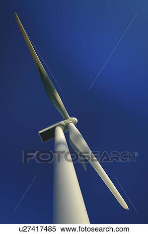 Stock Photography - vilanova, turbines, digital, spain, windmills, wind. Fotosearch
