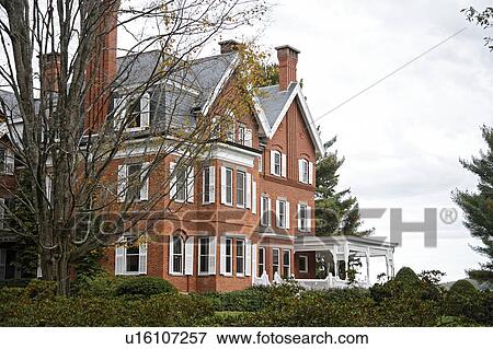 woodstock, marshbillingsrockefeller, park, historic, national, mansion View Large Photo Image Stock Photo - woodstock, marshbillingsrockefeller, park, historic, national, mansion. Fotosearch