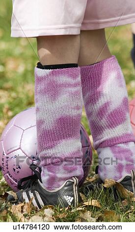 Stock Image - year, pink, seven, ball, socks, fashionable. Fotosearch