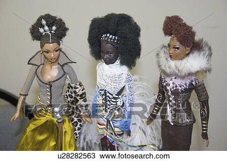 Stock Image - youth, selfesteem, girls, express, dolls. Fotosearch