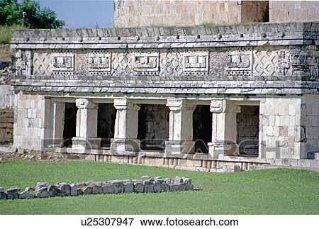 Stock Photo - yucatan, temple, hispanic, mexico, uxmal, venus. Fotosearch
