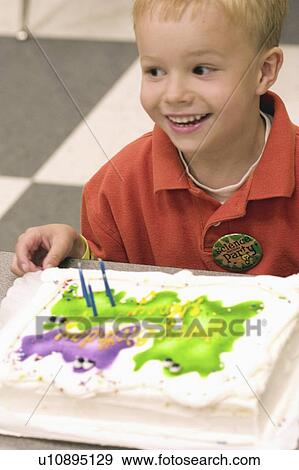 age, cake, birthday, enjoying, boy View Large Photo Image Stock Photo - age, cake, birthday, enjoying, boy. Fotosearch