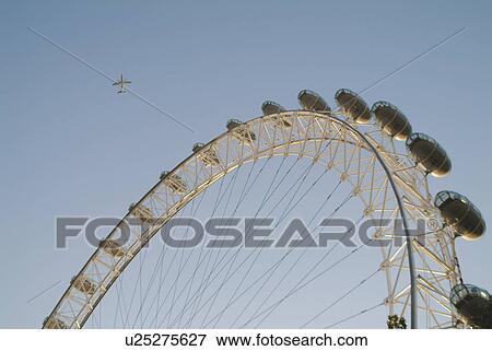 Stock Photo - airways, travel, eye, london, british. Fotosearch