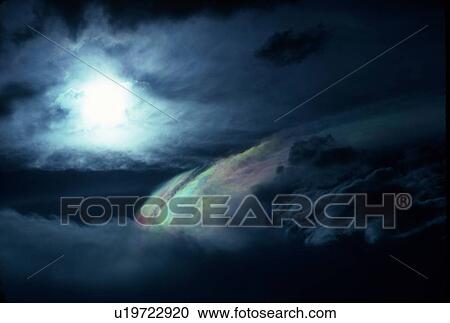 Stock Image - airy, optics, serengeti, refraction, light, sky. Fotosearch