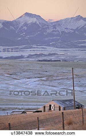alberta, covered, rocky, winter, mountains, snow View Large Photo Image Stock Photo - alberta, covered, rocky, winter, mountains, snow. Fotosearch