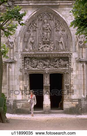 Stock Photography - amboise, entrance, chateau, house, manor, door. Fotosearch