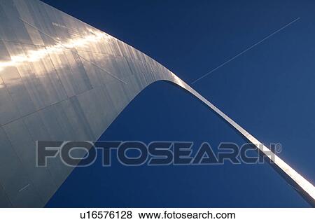 Stock Photo - architectural, st, arch, louis, saint, detail. Fotosearch