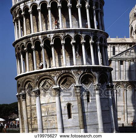 Stock Photo - assembly, tower, arrangement, architecture, pisa, leaning. Fotosearch