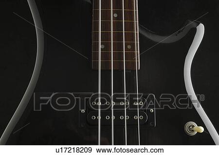 Stock Photo - bass, vilanova, digital, guitar, strigs. Fotosearch