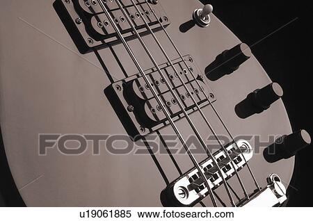 Stock Photography - bass, vilanova, digital, guitar, strigs. Fotosearch