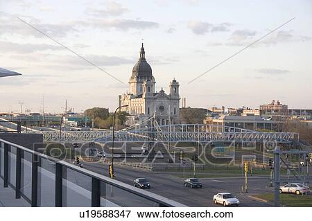 Stock Photo - bridge, mary, whitney, hixon, irene, basilica. Fotosearch