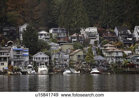 Stock Photo - british, cove, vancouver, inlet, barrard, deep. Fotosearch