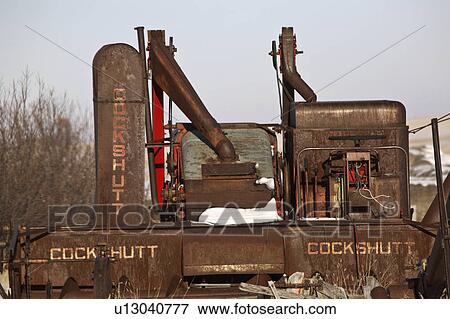 canada, cockshutt, saskatchewan, scenic, combine, old View Large Photo Image Stock Photo - canada, cockshutt, saskatchewan, scenic, combine, old. Fotosearch