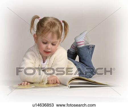 Stock Image - canada, girl, jaw, moose, poses, young. Fotosearch