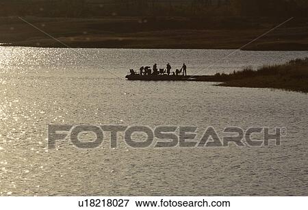 Stock Photo - canada, lake, saskatchewan, scenic, diefenbaker, partiers. Fotosearch