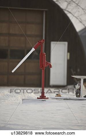 Stock Photo - canada, water, saskatchewan, scenic, pump, colorful. Fotosearch