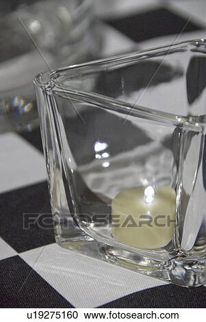 candleholder, cheker, rockglass, cloth, table, candle View Large Photo Image Stock Image - candleholder, cheker, rockglass, cloth, table, candle. Fotosearch