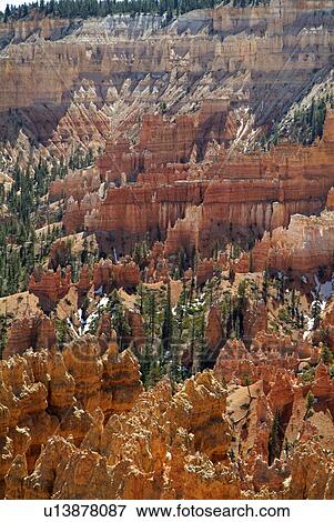 Stock Photo - canyon, shadow, hoodoo, usa, bryce. Fotosearch