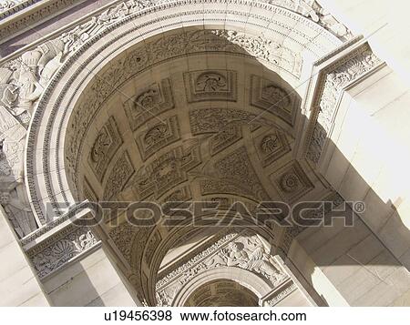 Stock Photo - carasol, france, paris, arc. Fotosearch