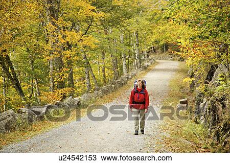 Stock Image - carriage, released, walking, female, woman, model. Fotosearch