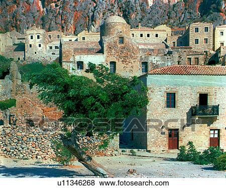Stock Photo - church, castle, city, town, old, architecture. Fotosearch