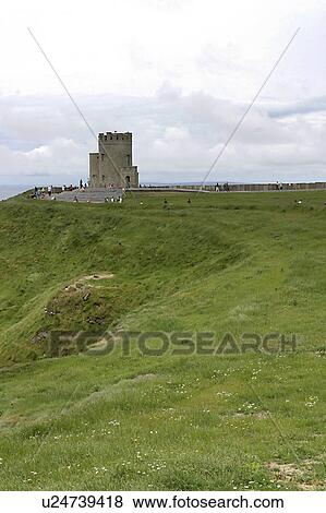 Stock Photo - clare, moher, cliffs, ireland, liscannor. Fotosearch