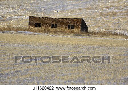 covered, abandoned, snow, house, ranch, old View Large Photo Image Stock Image - covered, abandoned, snow, house, ranch, old. Fotosearch