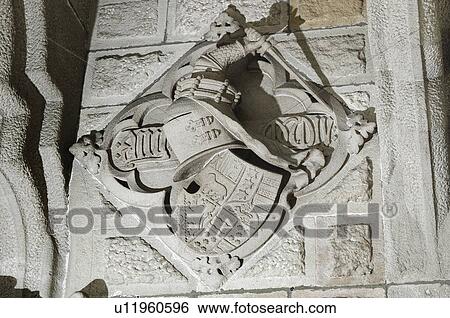 Stock Photograph - designed, baro, building, modernist, quadras, palau. Fotosearch