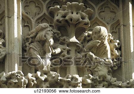 Stock Photograph - designed, baro, building, modernist, quadras, palau. Fotosearch