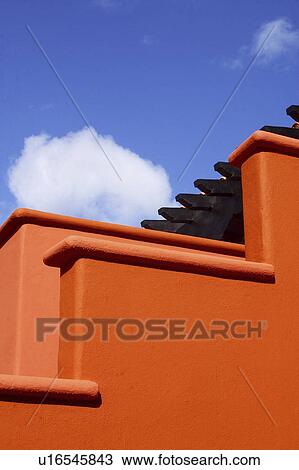 Stock Image - detail, baja, cabos, hotel, architectural. Fotosearch