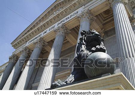 Stock Photo - diputados, architecture, spain, madrid, congreso. Fotosearch
