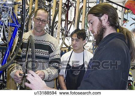express, repair, youth, selling, workers, bicycle View Large Photo Image Picture - express, repair, youth, selling, workers, bicycle. Fotosearch