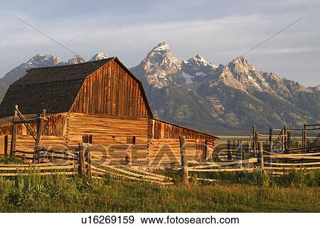 grand, barn, below, brush, sage, old View Large Photo Image Stock Photo - grand, barn, below, brush, sage, old. Fotosearch