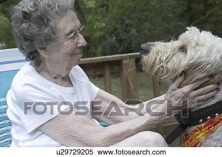 Stock Photography - great, year, communicating, mom, old, 92. Fotosearch