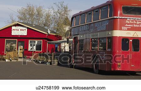 Stock Photo - gyro, hut, famous, bens, big, pita. Fotosearch