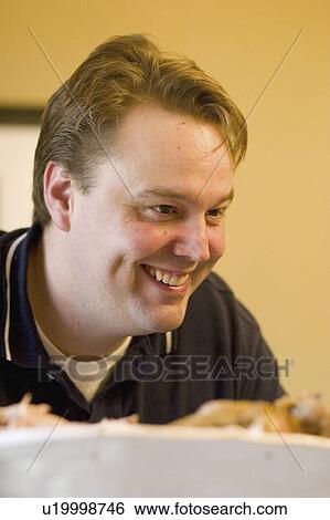 Stock Photograph - happy, minnesota, paul, male, portrait. Fotosearch