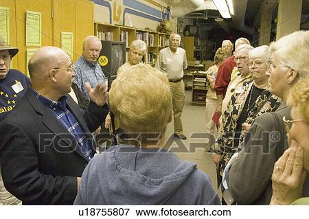 Stock Photo - henry, speaking, patrick, members, library, principal. Fotosearch