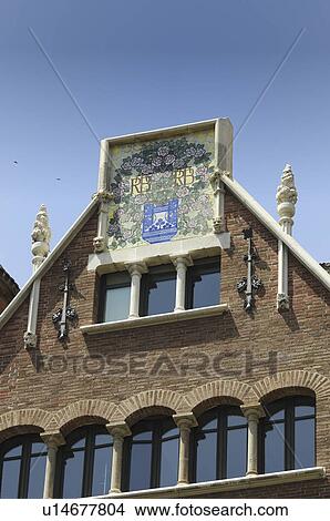 Picture - house, 1905, built, cadafalch, punxes. Fotosearch