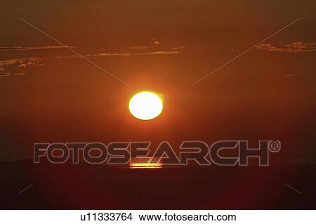 lakein, setting, wives, old, behind, sun View Large Photo Image Picture - lakein, setting, wives, old, behind, sun. Fotosearch