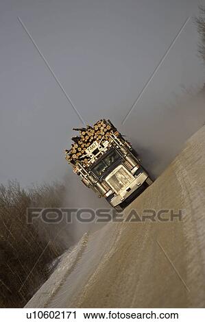 logging, road, truck, approaching View Large Photo Image Stock Image - logging, road, truck, approaching. Fotosearch