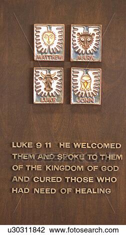luke, rendition, matthew, symbols, scripture, artistic View Large Photo Image Stock Image - luke, rendition, matthew, symbols, scripture, artistic. Fotosearch