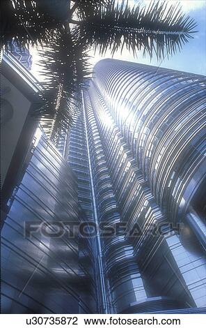 Stock Image - malaysia, twin, lumpur, kuala, towers, petronas. Fotosearch
