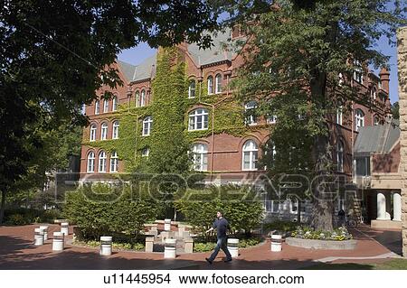 Picture - minnesota, macalester, paul, campus, college, library. Fotosearch