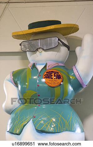 Stock Image - minnesota, state, paul, visitor, fair, statuette. Fotosearch